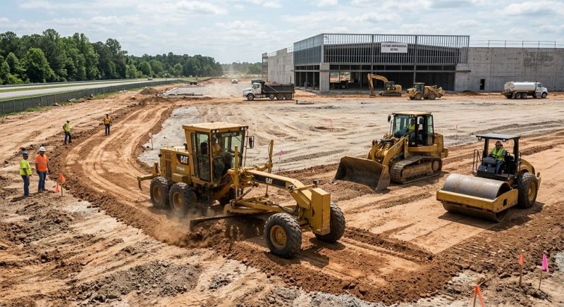 Parking Lot Leveling in Gainesville, GA